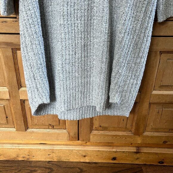Softies Large / XL Sweater Dress Gray Lounger Pocket Cozy Soft Marshmallow - Picture 11 of 12